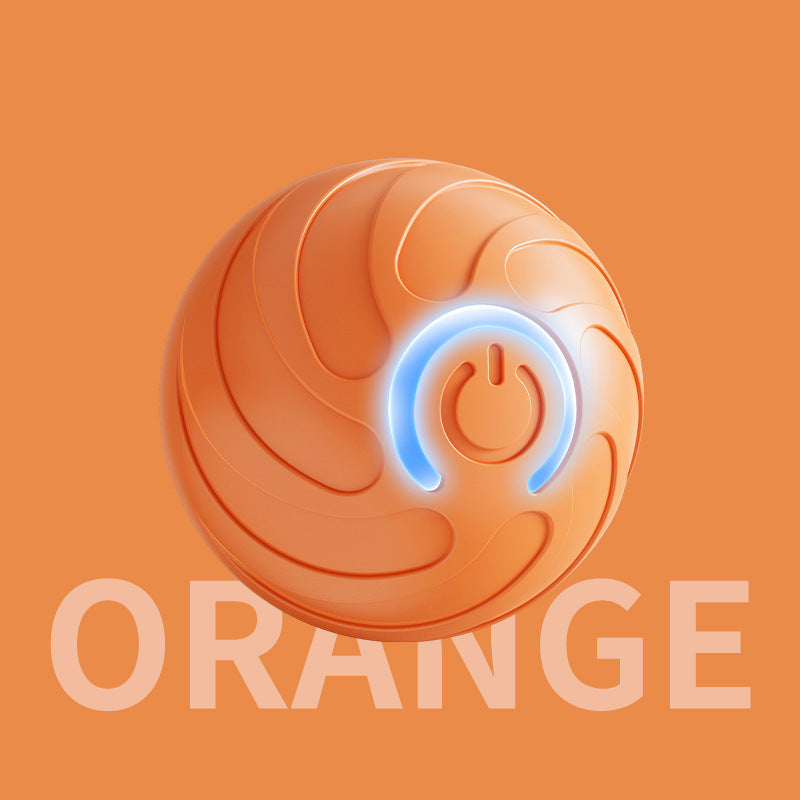 Pet toy automatic moving ball