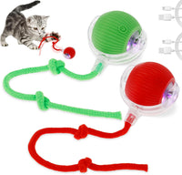 Pet toy automatic moving ball