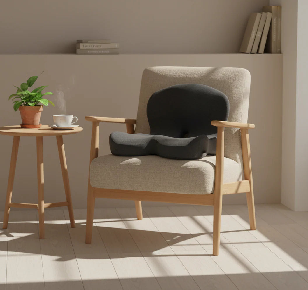 Ergonomic Orthopedic Seat Cushion 🪑 | Relieve Back & Hip Pain Instantly | Perfect for Office, Home & Car Use!