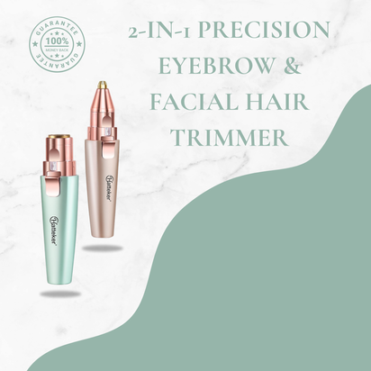 2 In 1 Electric Eyebrow & Facial Shaver