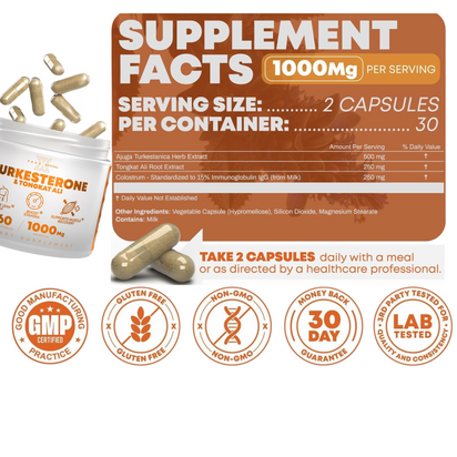 Turkesterone & Tongkat Ali